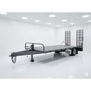 FWR Mini Muscle Single Axle Tag Trailer 